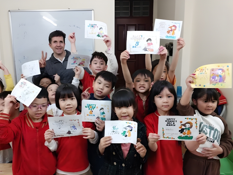 Trung tâm ngoại ngữ DREAM ENGLISH thông báo mở lớp tiếng Anh trẻ em