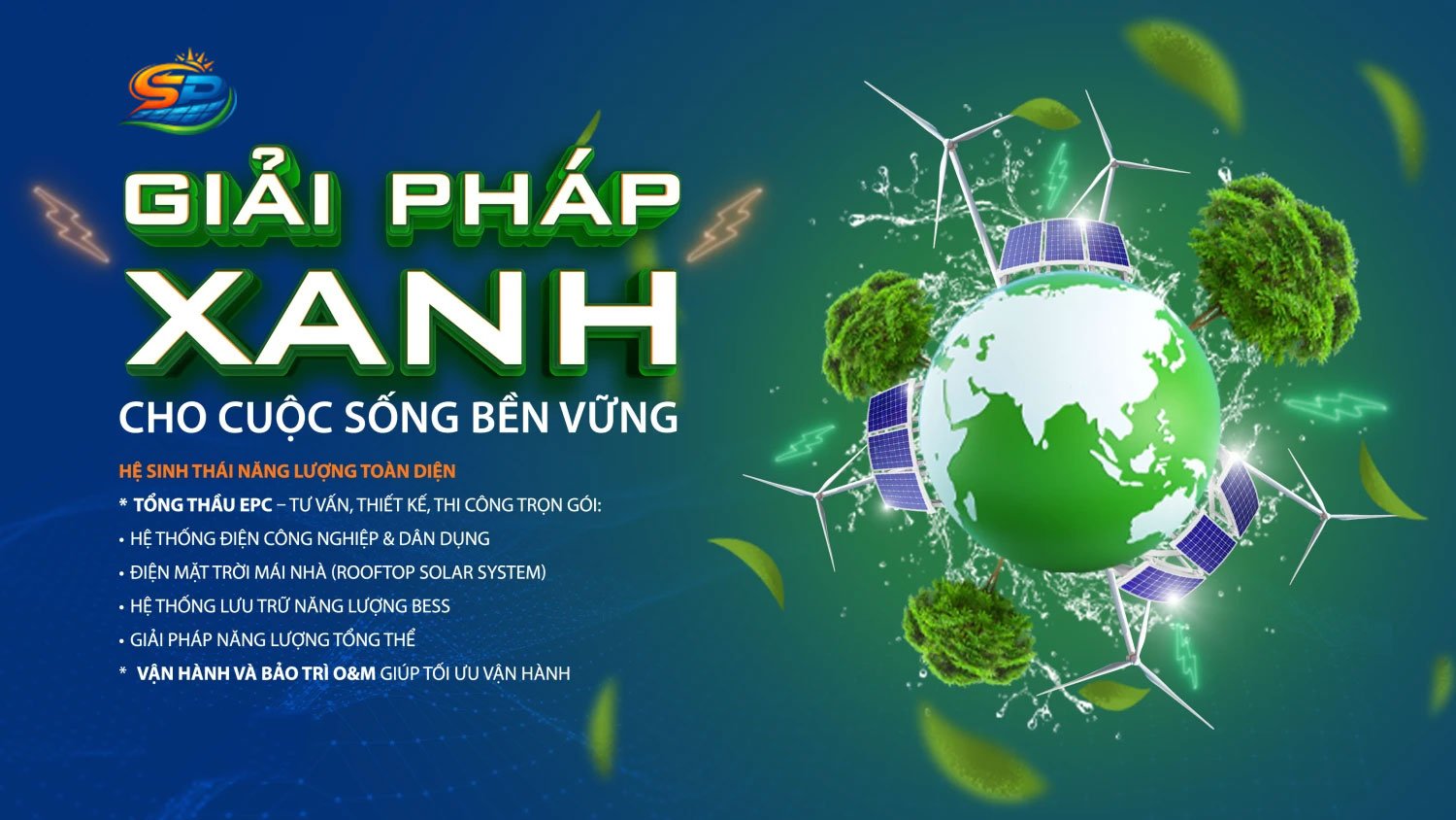 Solar Power - Giải pháp xanh cho cuộc sống bền vững