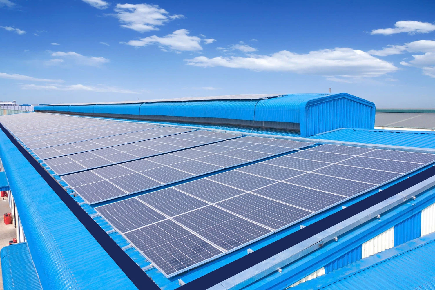 Điện mặt trời mái nhà - Nhà máy Phúc Trí Dũng