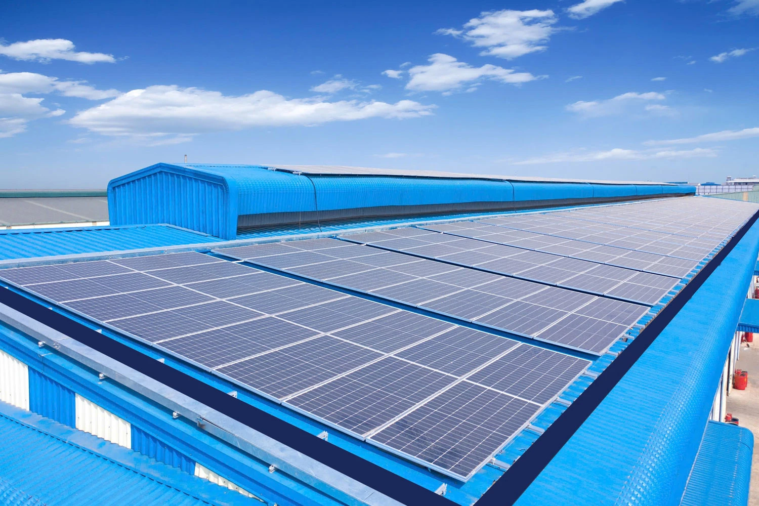 Điện mặt trời mái nhà - Nhà máy Phúc Trí Dũng